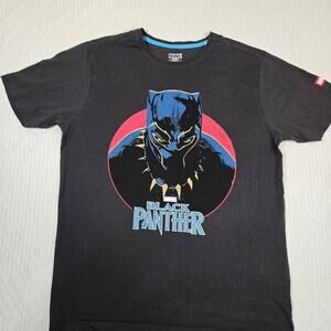 Marvel Black Panther Mens Large Graphic T-Shirt #170